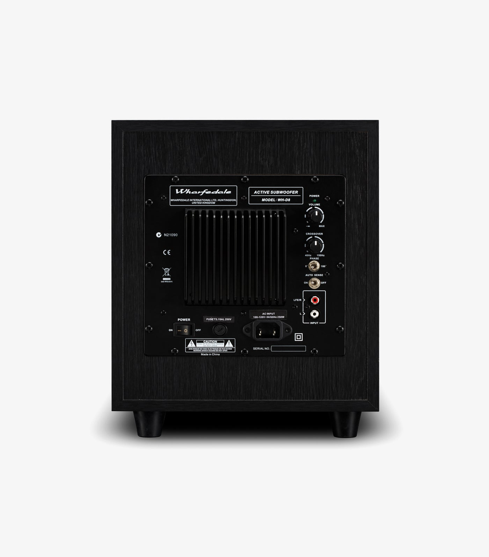 Активный сабвуфер Wharfedale WH-D8 черное дерево