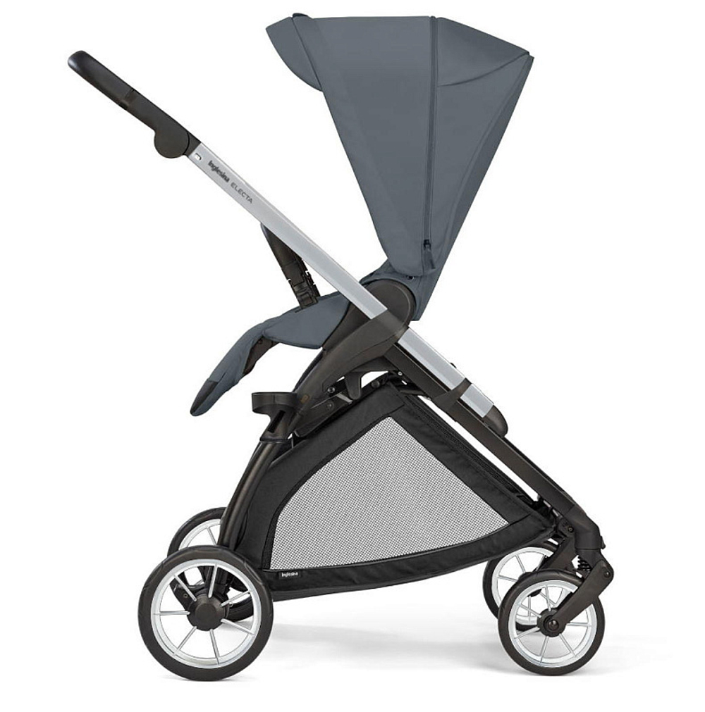 Коляска 3 в 1 Inglesina Electa System Quattro DRW 2025 с подставкой под люльку Union Grey