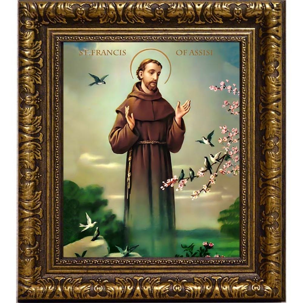 Фома Аквинский. Икона на холсте.