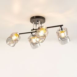 Citilux Клаус CL134145 Люстра потолочная Чёрная