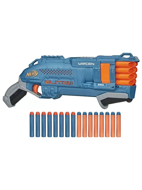 Бластер Нерф Элит Elit 2.0 Warden DB-8 E9959 демо