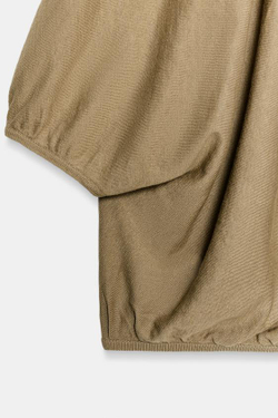 ZARA ТОП АСИММЕТРИЧНОГО КРОЯ, СВЕТЛО-БЕЖЕВЫЙ