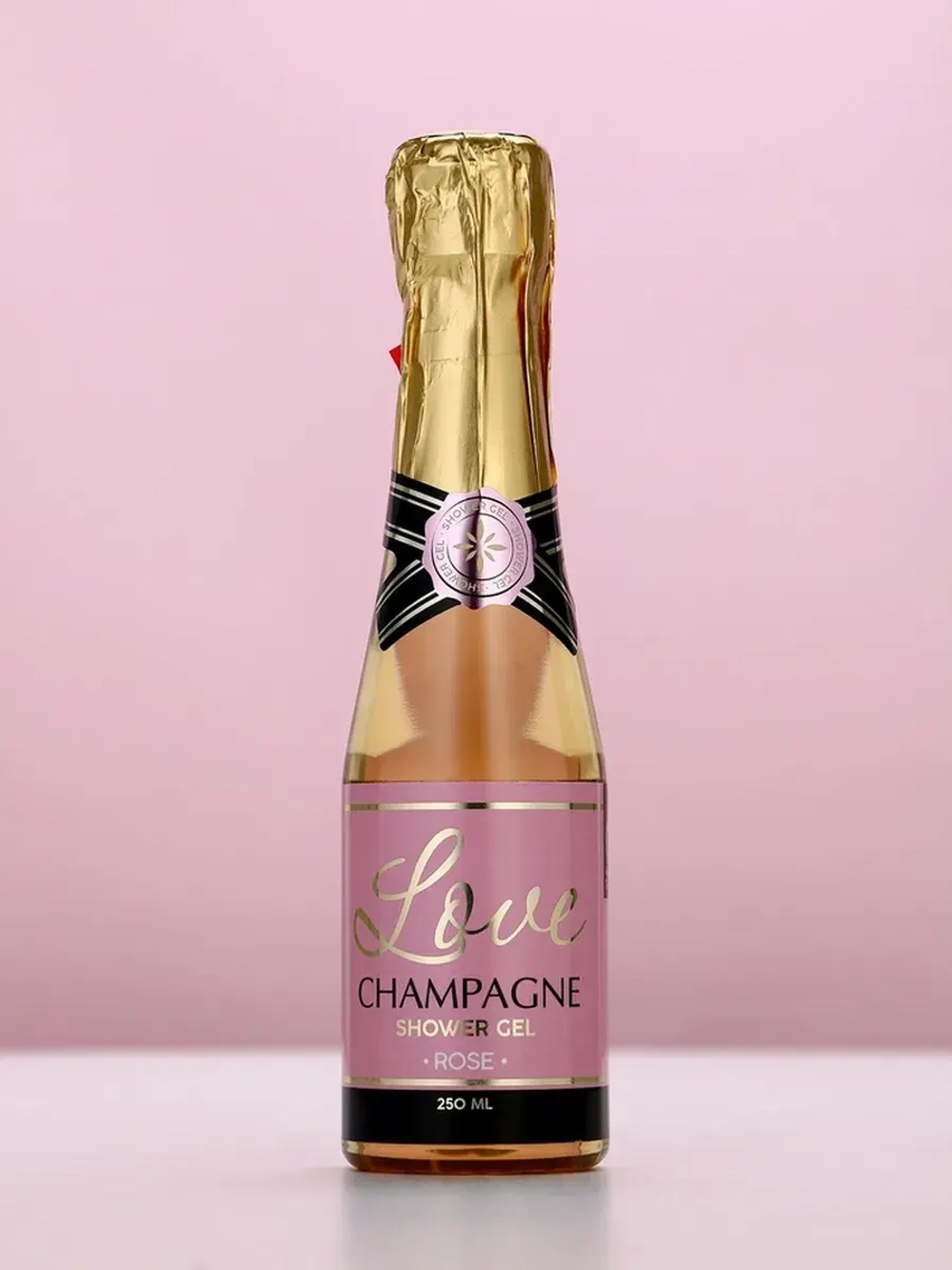 Гель для душа во флаконе шампанское Love Champagne, 250 мл,