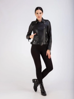 Косуха кожаная из натуральной кожи Турция