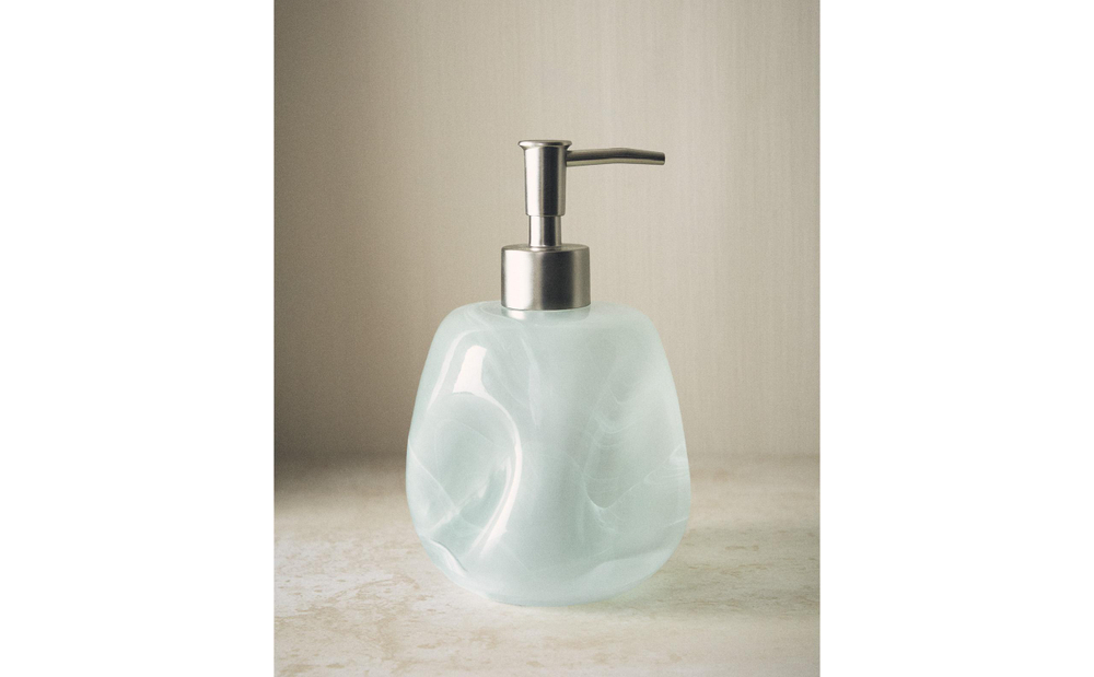 Zara Home стакан для ванной комнаты, стекло, зелёный