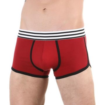 Мужские трусы боксеры бордовые Romeo Rossi RR6062-18