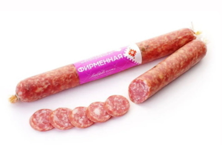 Колбаса сырокопченая "Фирменная" Брест