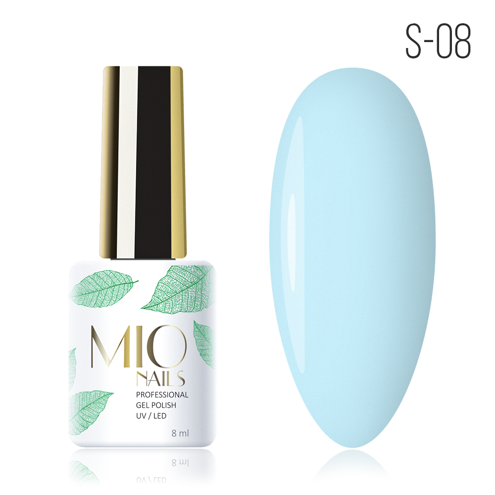 Гель-лак MIO NAILS S-08. Ласковый бриз, 8мл