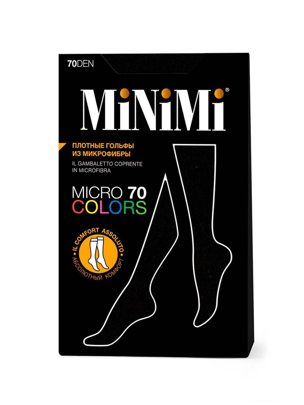 MiNiMi MICRO COLORS 70 гольфы