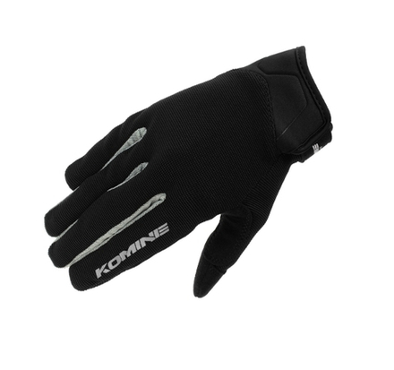 Мотоперчатки Komine GK-1683 Black-Silver XL