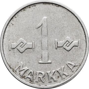 1 марка 1953-1962 Финляндия