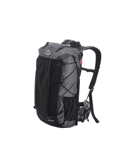 Рюкзак Naturehike Rock Series NH19BP095 60-65 л с рамой, dyneema,  черный, 6927595761649
