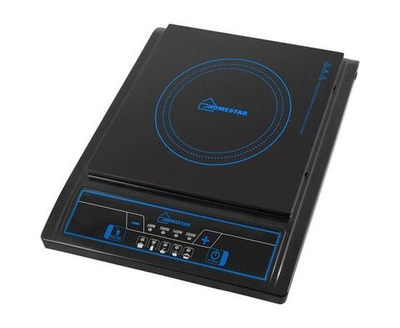 Плитка индукционная (стеклокерамика) HS-1101, 1 конфорка 2кВт, 5 режимов, HomeStar 2912