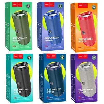 Портативная колонка Hoco HC4 Bella BT speaker с bluetooth, 013172 Черный