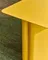 Журнальный столик Arvin 42x42х45 см, желтый металл