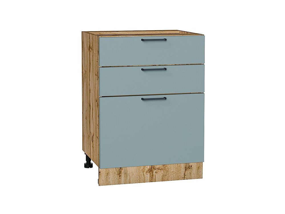 Шкаф нижний с 3-мя ящиками Флэт