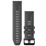 Ремешок сменный Quatix 7X, 26mm QuickFit Graphite Silicone Band, 010-13117-01