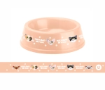 Миска пластиковая «МОЙ БРО - Идеально вкусно!, цвет бежевый 21*6,5см (логотип на миске) 700мл