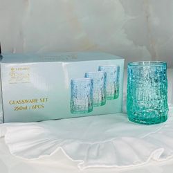 Lenardi 200-003 Набор из 6 стаканов 250мл. в под.уп.(х8)Стекло