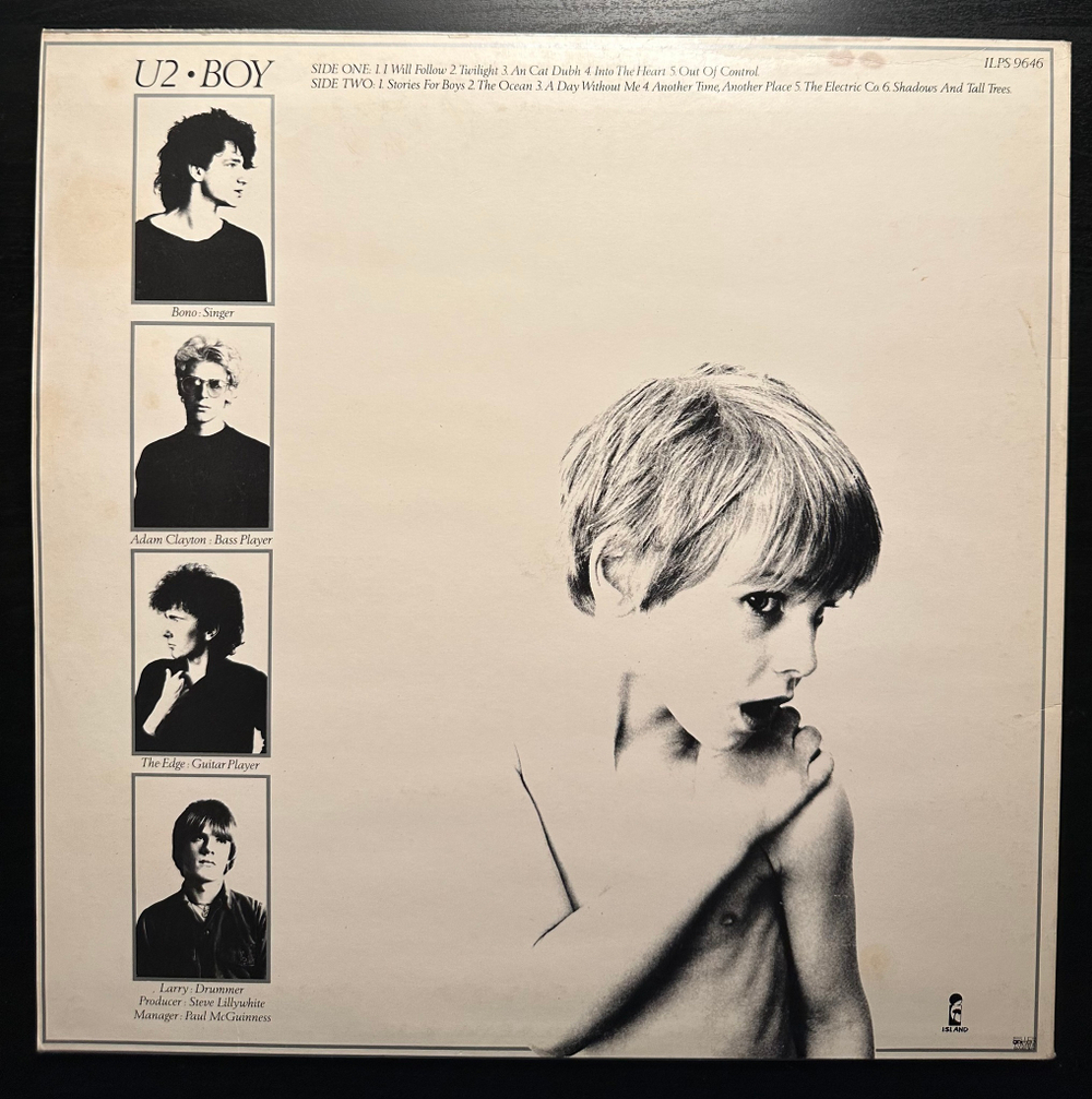 U2 - Boy (Швеция 1980г.)