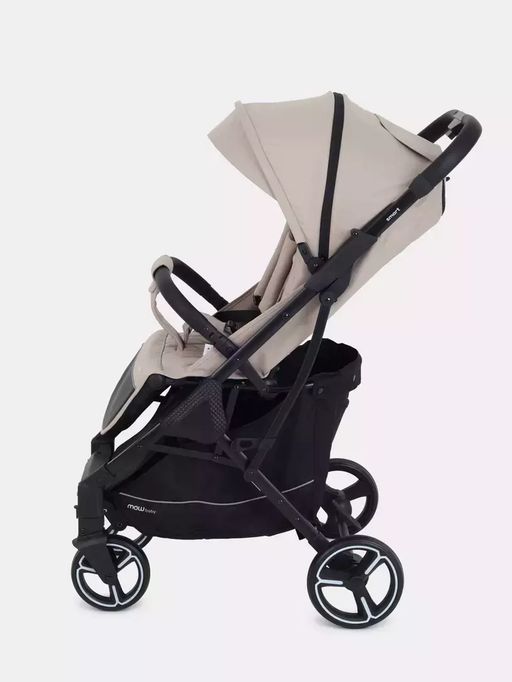 Коляска детская MOWBaby "SMART" MB101 Beige (2023)