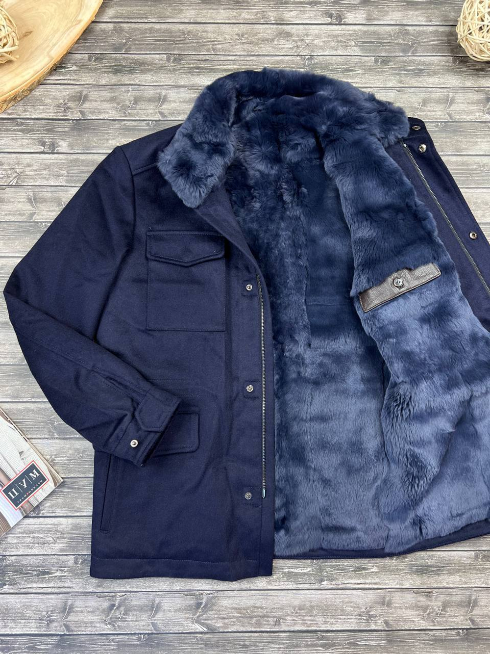 Куртка кашемировая с мехом Loro Piana