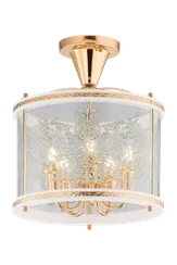 85650/5C WHITE+FGD (1) Люстра