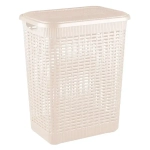 КОРЗИНА ДЛЯ БЕЛЬЯ 30Л, 370Х260Х465 ММ (бежевый1)