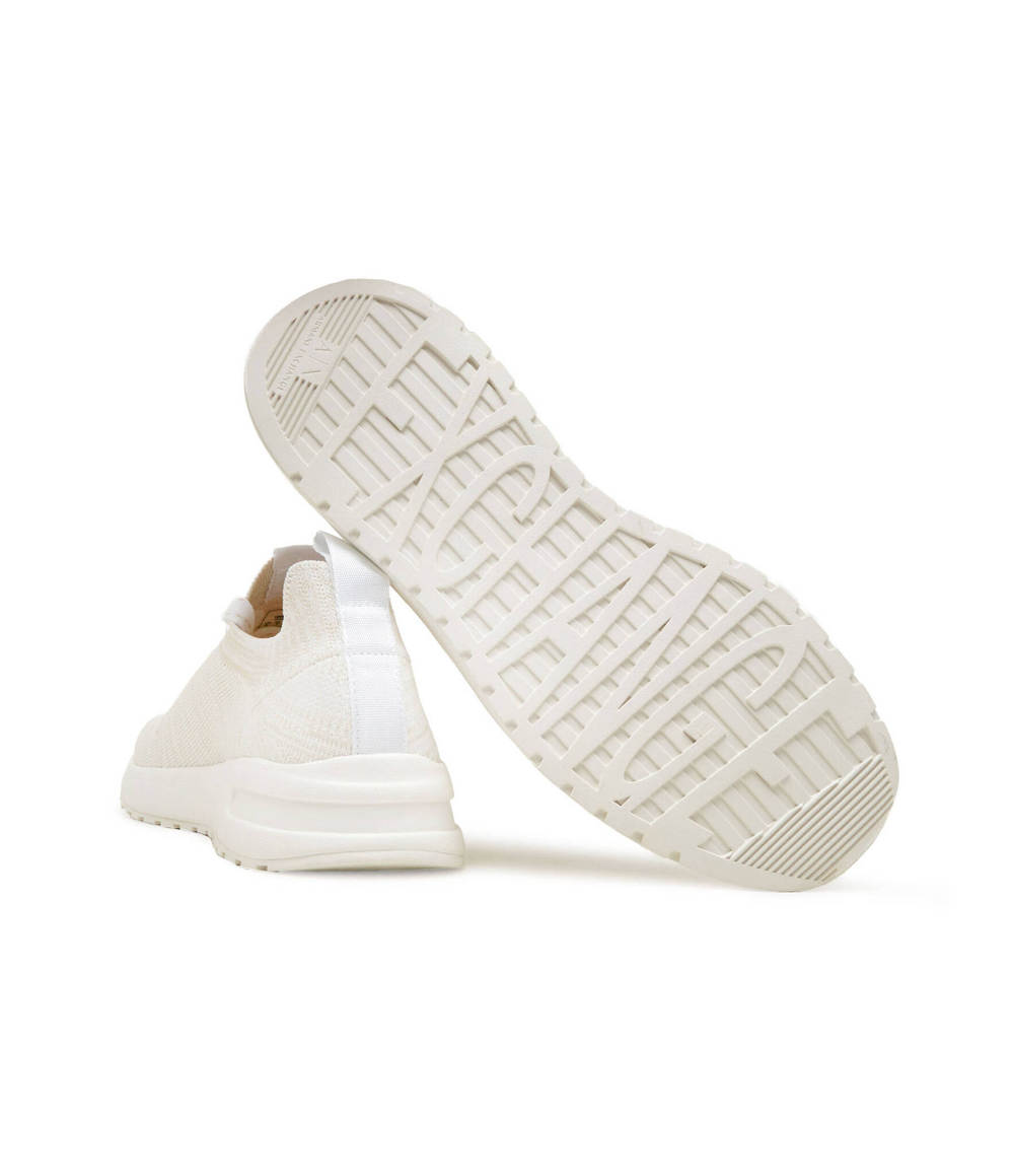 Кроссовки ENGLISH Armani Exchange - кремовый(XUX207 XV810)