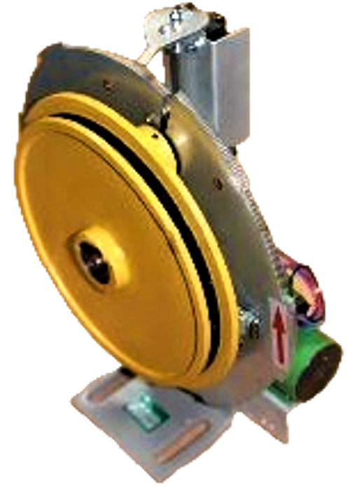 Ограничитель скорости  XS9C  левый V 1,0 м/с  канат 6 мм соленоид 220VAC  SSL.