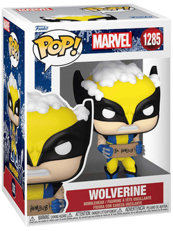 Фигурка Funko POP! Bobble Marvel Holiday Wolverine w/ Sign (1285) 72191