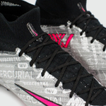 Бутсы Nike Air Zoom Mercurial Superfly IX Elite FG Grey Pink