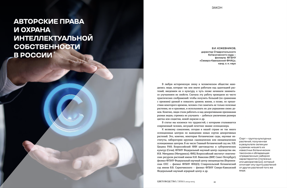 Цветоводство ЗИМА 2024/25