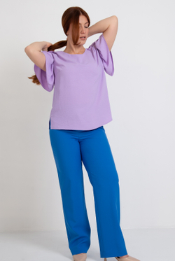 Брюки женские 04Л, св василек #513СвВ0204Л