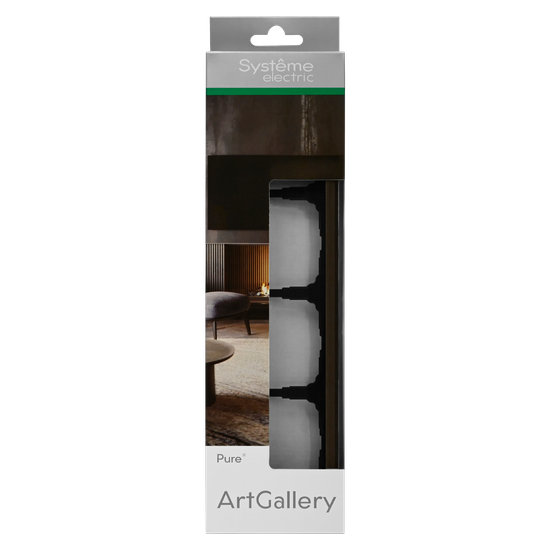 Рамка 4-м ArtGallery Pure органич. стекло мокко SE GAL320604