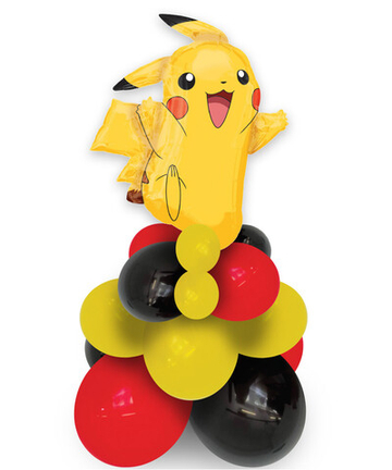 Стойка из шаров "Покемон Пикачу"