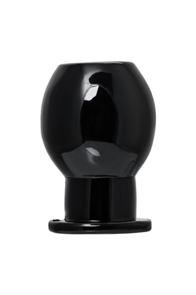 Анальная втулка TOYFA Basic M, TPE, чёрная, 6,5 см