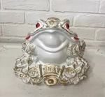 Копилка из гипса «Жаба на деньгах» 20*26см позолота