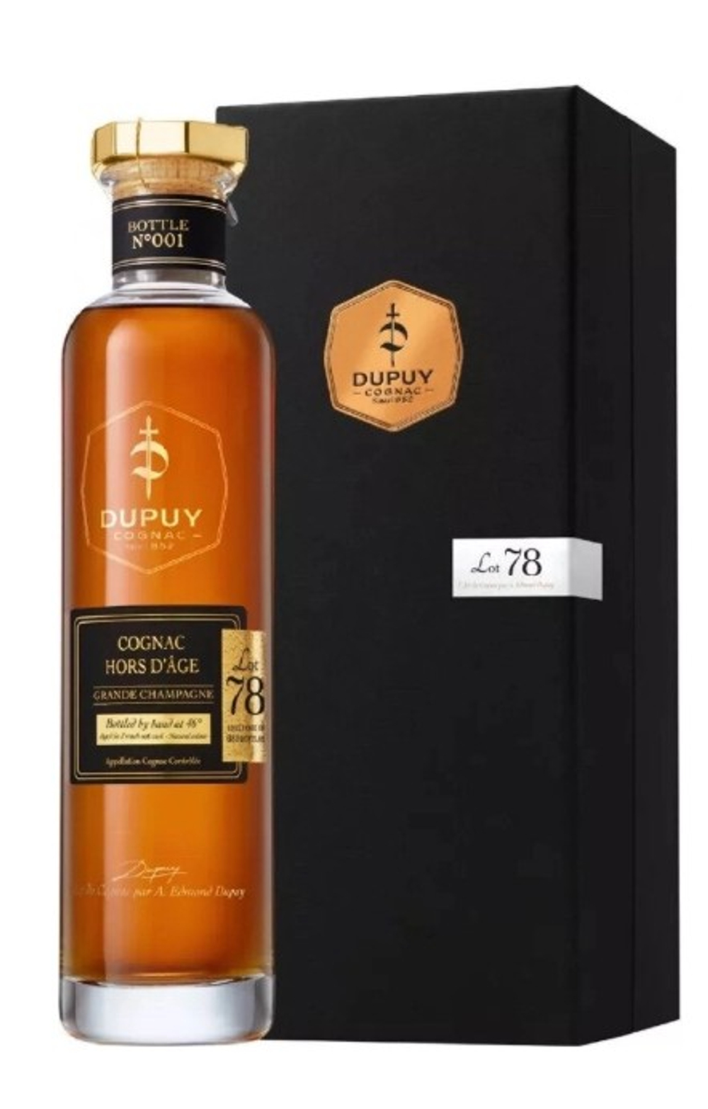 Коньяк Dupuy Lot 78 Hors d'Age, Grande Champagne AOC, 0.7 л