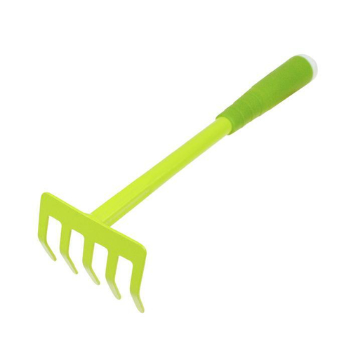 Грабли  5зуб прямые МАЛ. с 2-х комп. ручкой  Оптима 9376 B