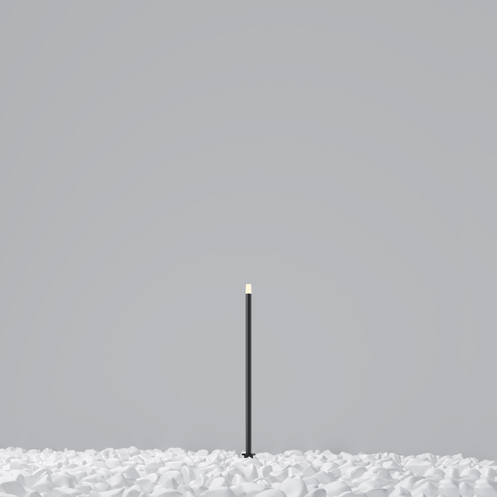 Грунтовый светодиодный светильник Maytoni Spear O441FL-L1GF3K