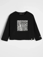 Лонгслив для девочки школьный