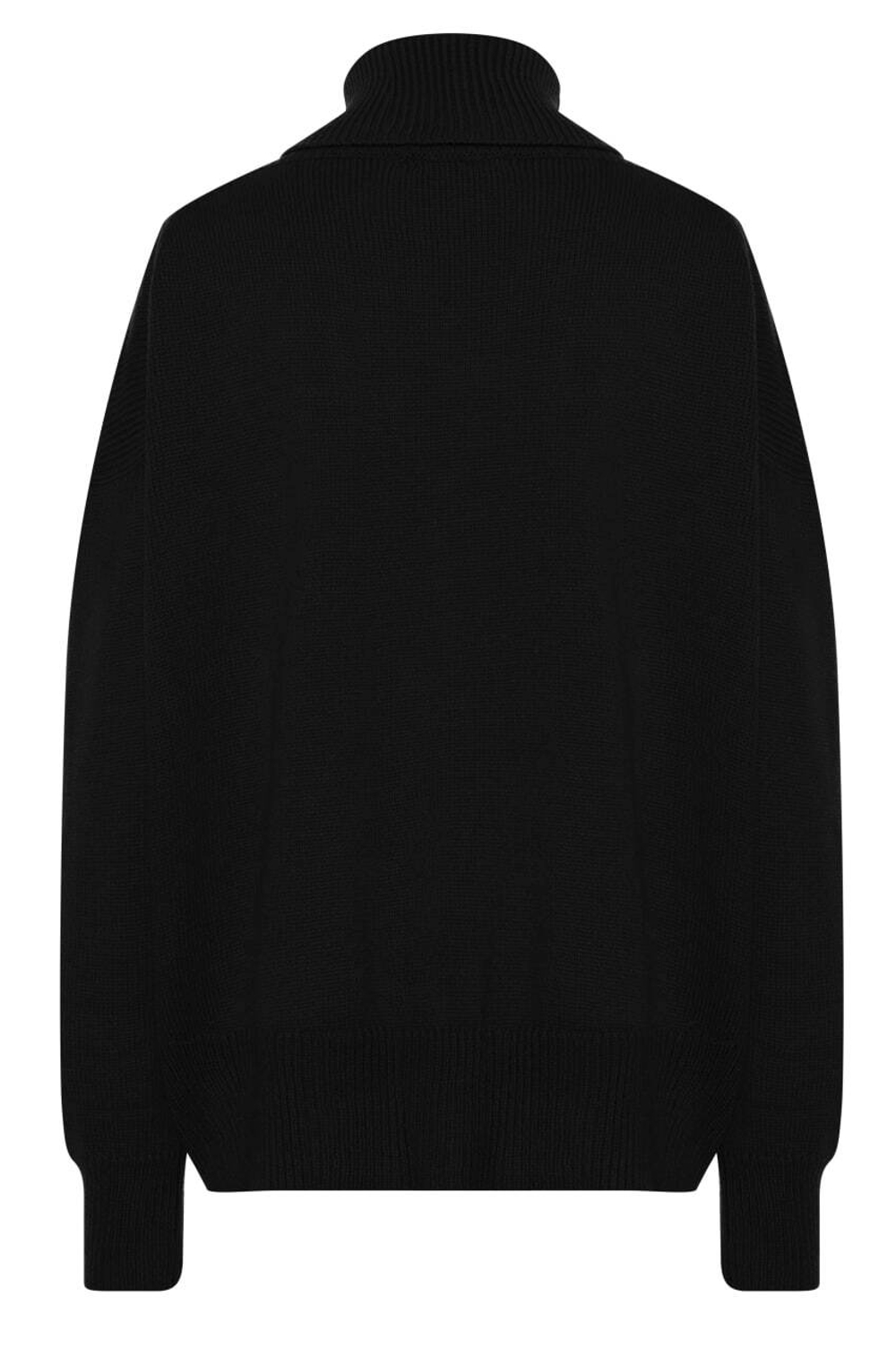 Джемпер шерстяной с горлом