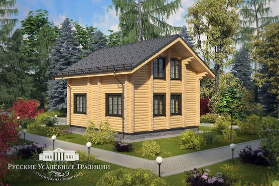 Строительство домов из оцилиндрованного бревна в Заокском районе