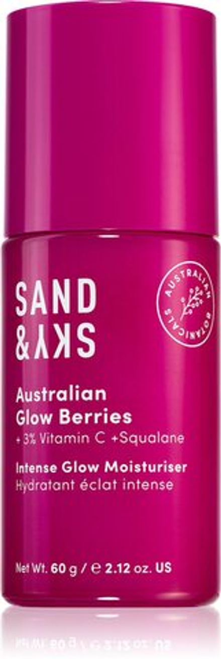 Sand & Sky Australian Glow Berries Intense Glow Moisturiser - увлажняющий флюид с осветляющим эффектом /   60  g  / GTIN 8886482915375