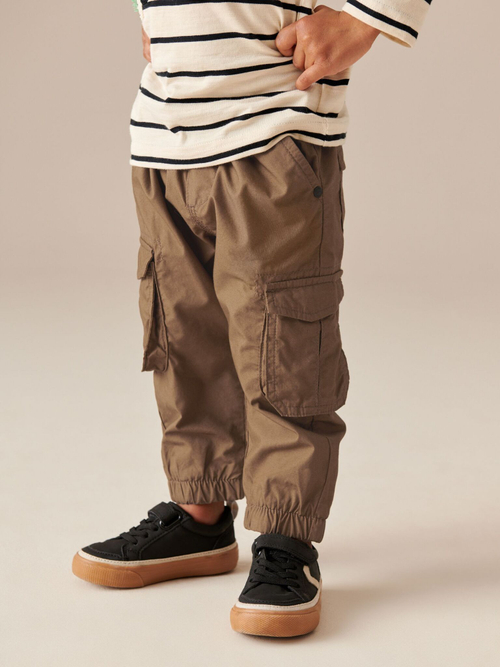 Брюки карго для мальчика Next 175-441, Коричневый