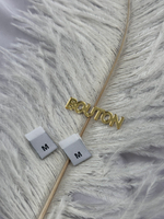 Размерник белый "M" 14 мм