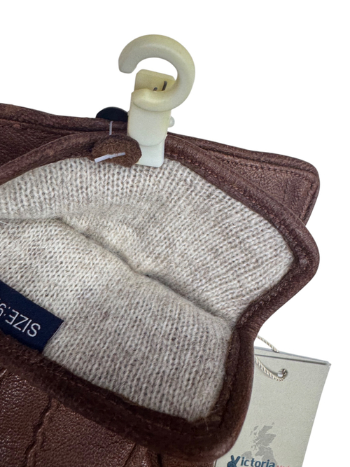 Перчатки. Мужские. Материал верха: Кожа оленя. Подклад: Трикотаж-шерсть. 5 шт в упаковке.