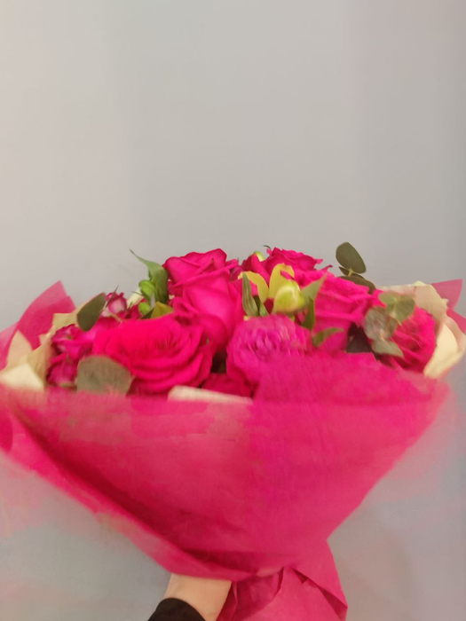 Букет "Малиновый щербет"