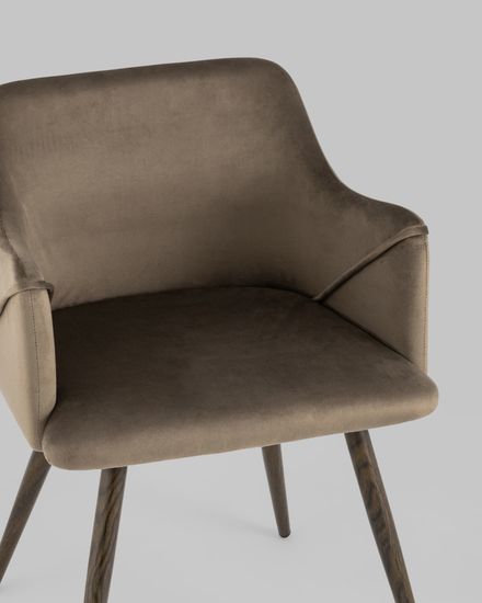 Стул Монарх NEW коричневый 2 шт